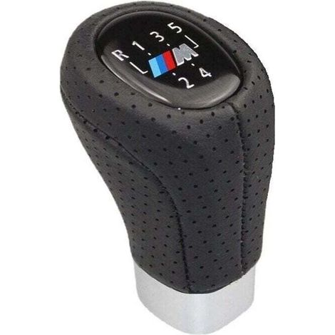 5 Vitesses Pommeau de Levier de Vitesse pour BMW E34 E36 E38 E39 E46 E53 E60 E61 , XU,E63 E64 E83 E90 E91 E92 E93 Levier de Vitesses Handball Levier de Vitesses Handball - KZQ (1/4)
