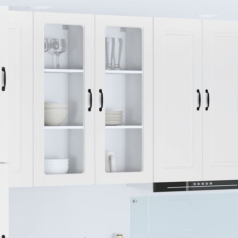 Armoire de cuisine-Meuble de cuisine-Armoire de rangement Blanc 40 x 31 x 100 cm Bois d'ingénierie 379200 (1/5)