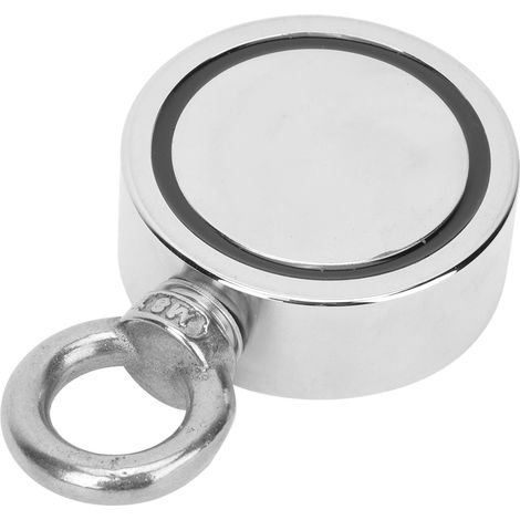 Magnetischer Bergungsring, wasserdicht, doppelseitiger Neodym-Magnet zum Angeln und Heben, LNM48-3 (1/5)