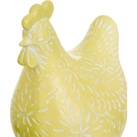 Statuetta di gallina linda h20cm - Atmosphera créateur d'intérieur (1/4)