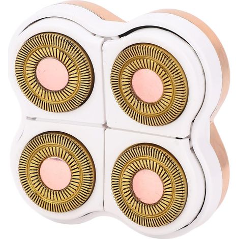 Tête de Rechange pour épilateur électrique, tête de Machine de Rasage pour épilateur électrique, Lame Flottante à 360 degrés Sec et Humide (6 x 6 x 2 cm) (1/5)