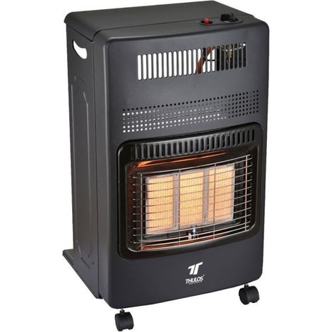 Estufa de Gas Butano 3 Niveles de Calor Calefactor de Butano o Propano con Quemador Infrarrojo Protección Anti-Vuelco (1/5)