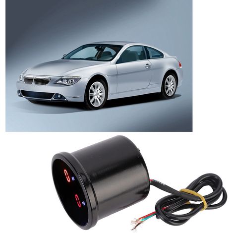 52-mm-2-in-1-Reifendruckmesser mit dualer digitaler LED-Anzeige und Luftfederungs-PSI-Sensor (1/5)