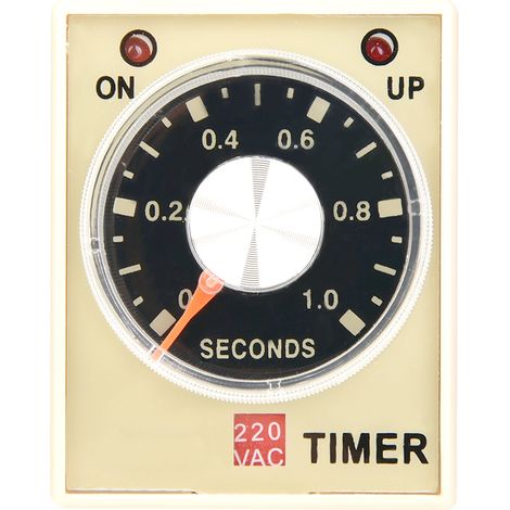 AH3-3 Power on Delay Timer Time Relay AC 220V 50/60Hz(1S) (1/5)