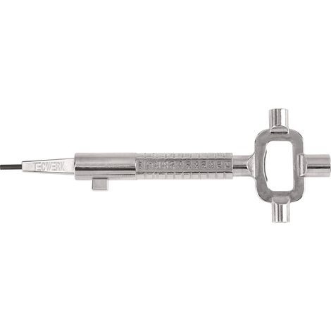 Llave  de  construcción  Univ.incl.accionamiento  para  cerraduras  de  perfil  STA  ma  vern  TECWERK (1/2)