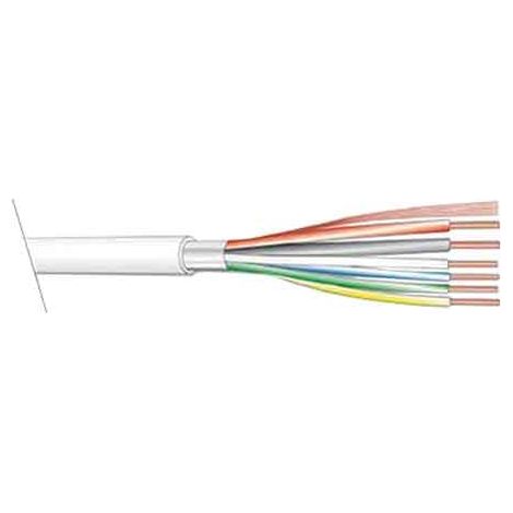Cavo Antifurto di Controllo Segnali i 4 x 0,22 mm 100 m Lineari (1/2)