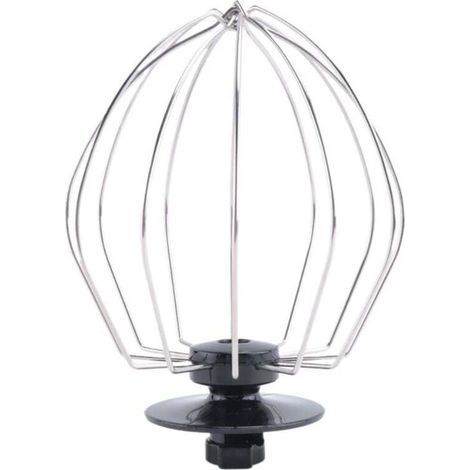 Fouet à Ballon en Acier Inoxydable pour Mélangeur Outil de Cuisine Pâtisserie Crème Gâteau Farine (1/4)