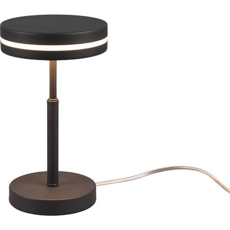 Franklin Trio Lighting Antracita Modern Led Disco Night Lámpara de mesa (1/5)