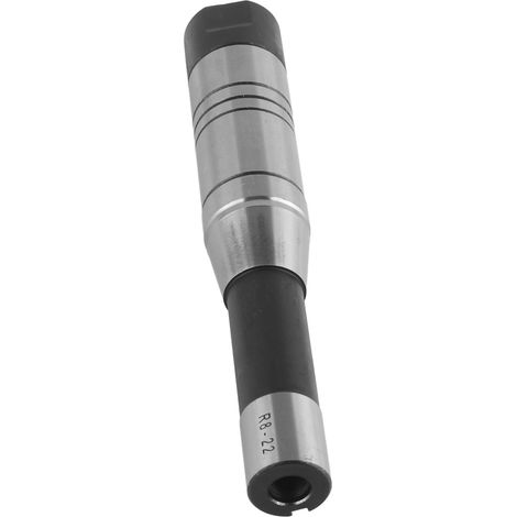 Mandrin porte-fraise en acier allié 40Cr, flasque R8, queue 7/16-20, accessoire de fraisage pour arbre de fraise, R8-22, robuste et précis. (1/5)