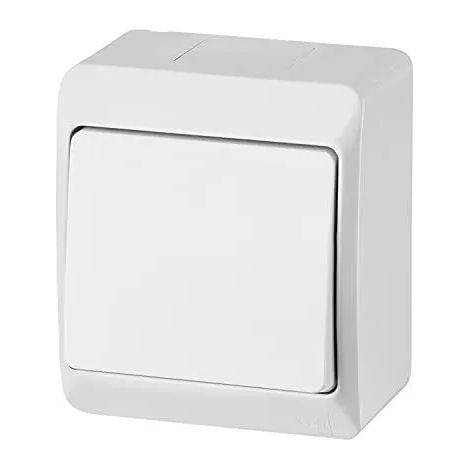 Hermes-Kreuzstecker weiß IP44 ŁNT-7 0338-02
