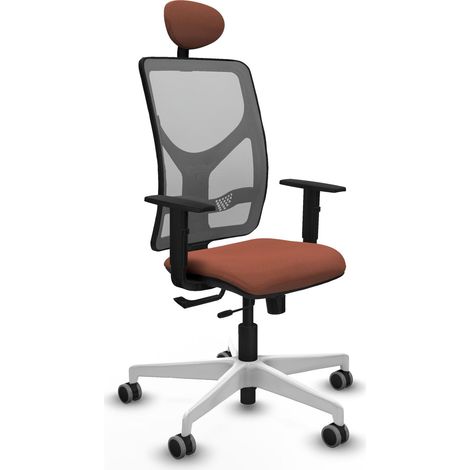 Chaise de bureau piqueras y crespo Motilla noir mousse haute densité (1/2)