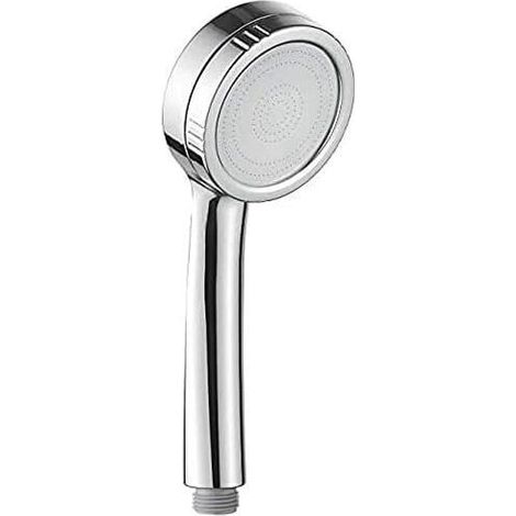 Pommeau de Douche Haute Pression Economie Deau-Douchette Universelle Interface 1/2 Pouce, Douchette Douche Salle de Bain Facile à Installer et à Nettoyer, Pommeau Douche, (Dia: 81mm), Chromés (1/5)