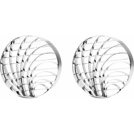 Emporte-pièce pour pain mexicain en acier inoxydable de 10,9 cm, moule double face pour conchas et pan dulce mexicain, coupe-pâte pour pain ou conchas, emporte-pièce pour formes de pain. (1/5)
