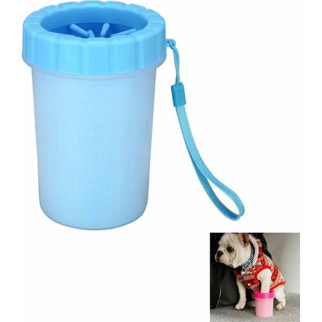 Nettoyant pour pattes de chien portable brosse de nettoyage pour animaux de compagnie brosse de nettoyage pour pattes de chien brosse de nettoyage pour nettoyer les pattes de chien/chat tasse (1/5)