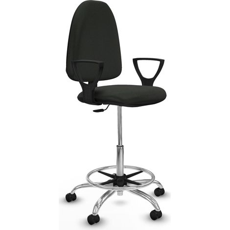 Piqueras y Crespo BFN05RF Silla de oficina negra confortable (1/3)