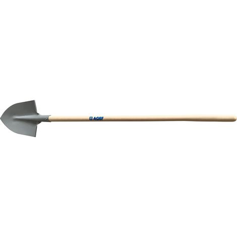 Vanga a Punta con Manico in Faggio - 120 cm (1/2)