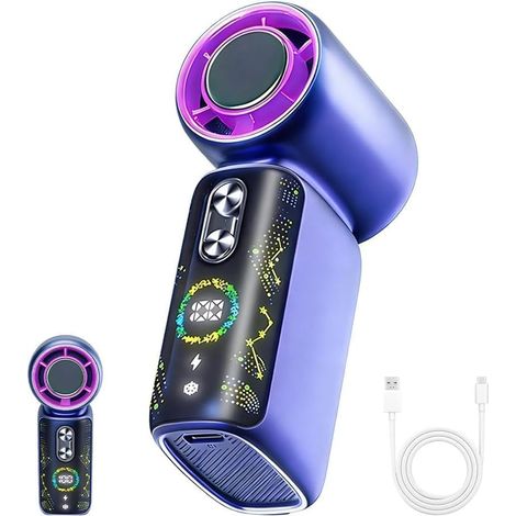 ventilateur portable sans fil rechargeable (1/5)