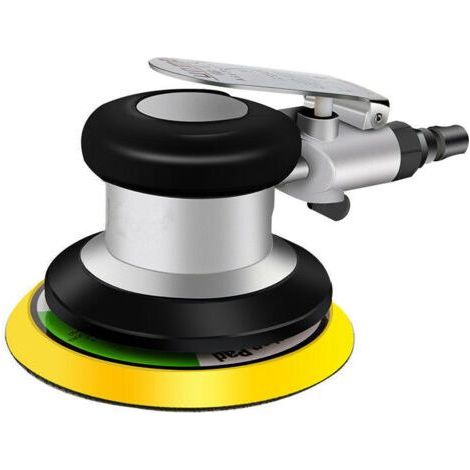 Professionnel Ponceuse excentrique à air comprimé, polisseuse pneumatique à double action haute performance mini avec, 9500tr/min, (1pcs, 125mm) (1/5)