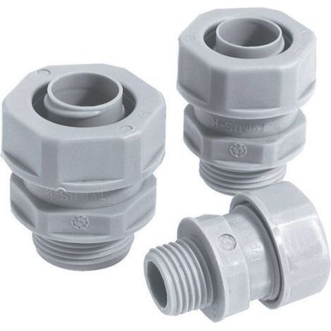 55501350 SILVYN® USK-M 32x1,5 Raccord de tuyau gris-argent (RAL 7001) M32 29 mm droit 1 pc(s) (1/2)