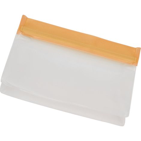 Sacs en silicone écologiques, étanches et réutilisables pour la conservation des aliments et légumes à la maison, orange, grand format (1/5)