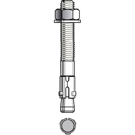 Goujon T 8-10-19/75 inox A4