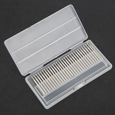 30 disques de meulage diamantés à tête sphérique de 3 mm, ronds, pour meuleuse électrique et outils de gravure. (1/5)