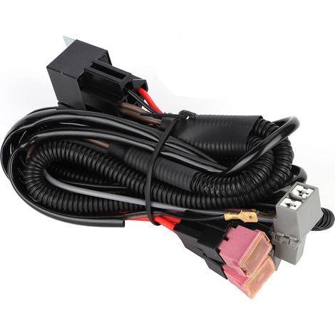 Faisceau de câblage H1/H7 pour phares halogènes de voiture, IP46, étanche et résistant (1/5)