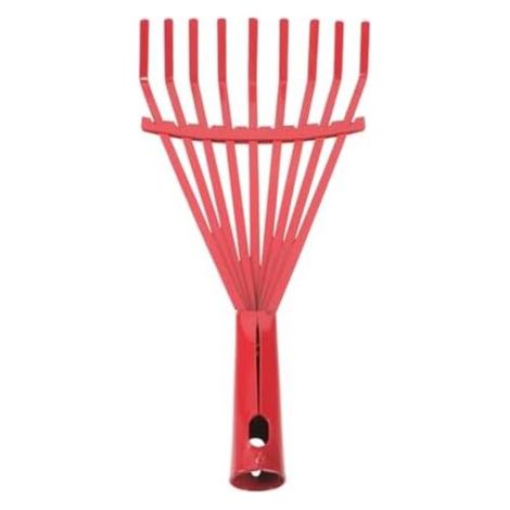 Professional Garden Rake with Ergonomic Carbon Steel Handle for Efficient Soil Work, Effective Soil Preparation, Hand Rake