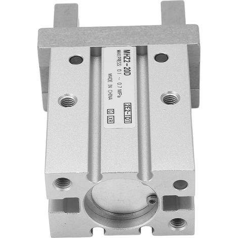 Pince pneumatique parallèle type SMC, petit cylindre à doigts, filetage d'entrée/sortie M5x0,8 mm (1/5)