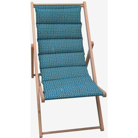 Jardin Prive Matelassée Douala Sedia Blu Verde Comfortevole