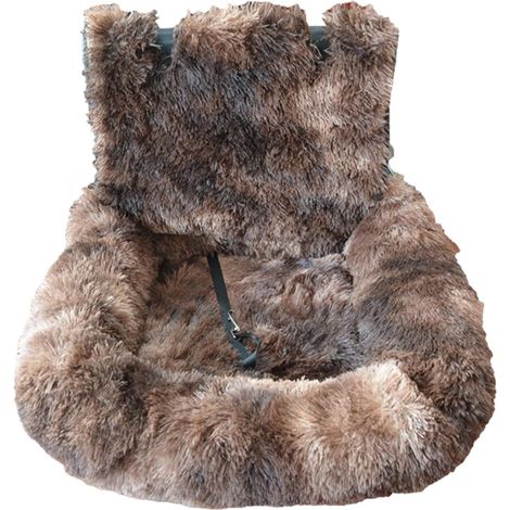 Siège auto pour chien Rehausseur souple Lit de voyage lavable pour chiots de petite taille moyenne Véhicule de voiture Vétérinaire Vacances Confort Siège pour animaux de compagnie Lit pour chien (1/5)