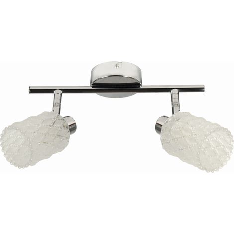 Plafoniera/Applique Candellux TRANS 2xG9 cromo vetro IP20 (1/2)