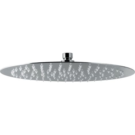 Vema Tiber Round Shower Head 300mm Diameter - Chrome (1/2)