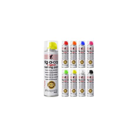 Baustellenmarkierspray t-a-c 500ml gelb fluo