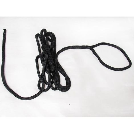 Boat Mooring Rope Dock Line (16MM 6M Double Braided Spliced Bungee with Soft Eye) (1/3)
