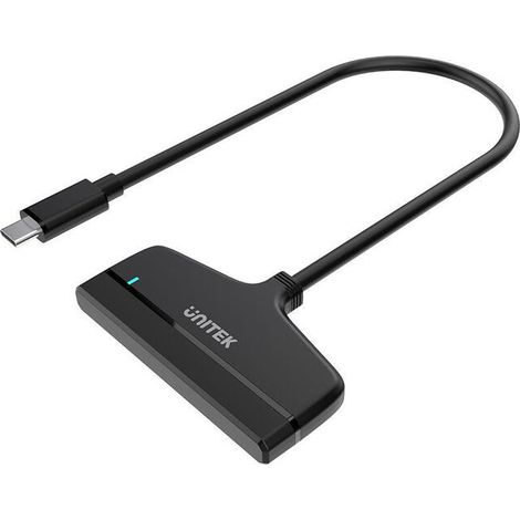 UNITEK Y-1096A base para portátil y replicador de puertos USB Tipo C Negro (1/4)