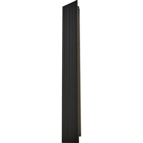 Litecraft Wall Light 12 Watt Linear Outdoor IP54 Rated Integrated LED - Black (1/3)