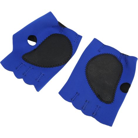 Gants de sport demi-doigts pour fitness, protège-poignets allongés, équipement de protection en néoprène pour la salle de sport (1/5)