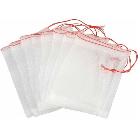 Lot de 50 filets anti-insectes 10 x 15 cm pour protéger les plantes, les fruits, les fleurs (1/5)