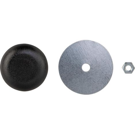 Couvre-trou antenne D30mm noir