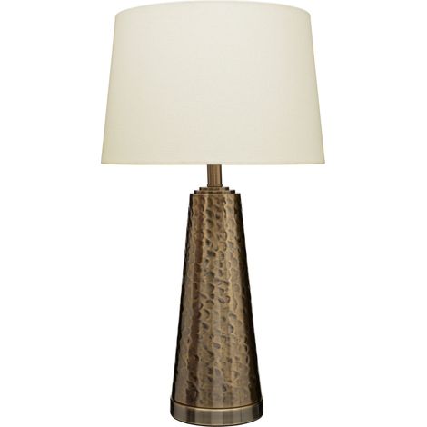 Premier Housewares Antique Brass Finish Iron Table Lamp (1/4)