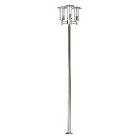 [GEBRAUCHT] B-Ware Lindby Moderne Mastleuchte Filko Wegeleuchte Gartenlampe Außenlampe E27 3 Flg