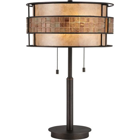 Elstead Laguna - 2 Leuchttischlampe Renaissance Kupfer, E27 (1/5)