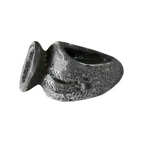Amphore GK3158 D39x23cm H23cm sand schw