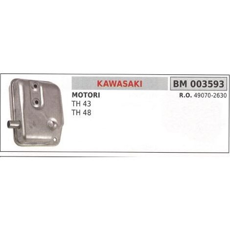 Marmitta KAWASAKI tagliasiepe TH 43 48 003593