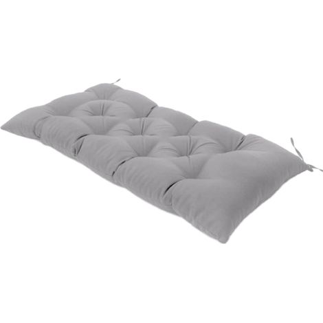 2 cojines para banco, de espuma EVA, impermeables, resistentes a los rayos UV, 99 x 48 cm, para muebles de exterior. (1/5)