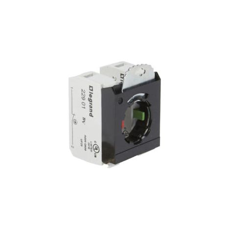 Legrand 022976 - Osmoz compo - sous-ensemble bloc - tête non lumineuse - à vis - NO+NF - 3 postes (1/2)