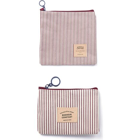 Bolsa de almacenamiento práctica y económica para compresas sanitarias, fabricada en lona. (1/5)