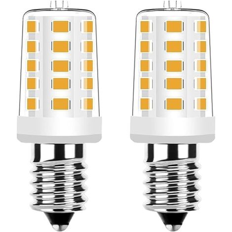 E14 Ampoule LED, 4W 400 Lumens 2700K Petite Vis Edison E14 LED Blanc Chaud, remplace les ampoules halogènes E14, Non Dimmable, 2 pièces (1/5)