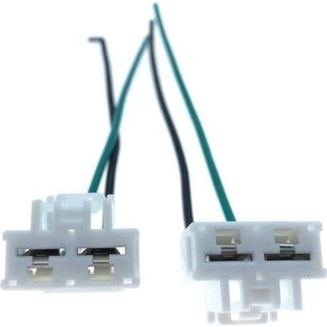 Compatible avec le connecteur de faisceau de câblage du moteur de ventilation et la prise du connecteur du moteur de ventilation de climatisation des Jeep Compass, Honda 2.4, Accord et CRV -- JB2244-2